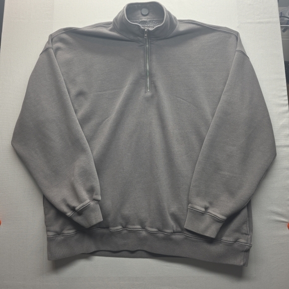 Abercrombie & Fitch Other - Abercrombie & Fitch Gray Half-Zip Pullover Sweater